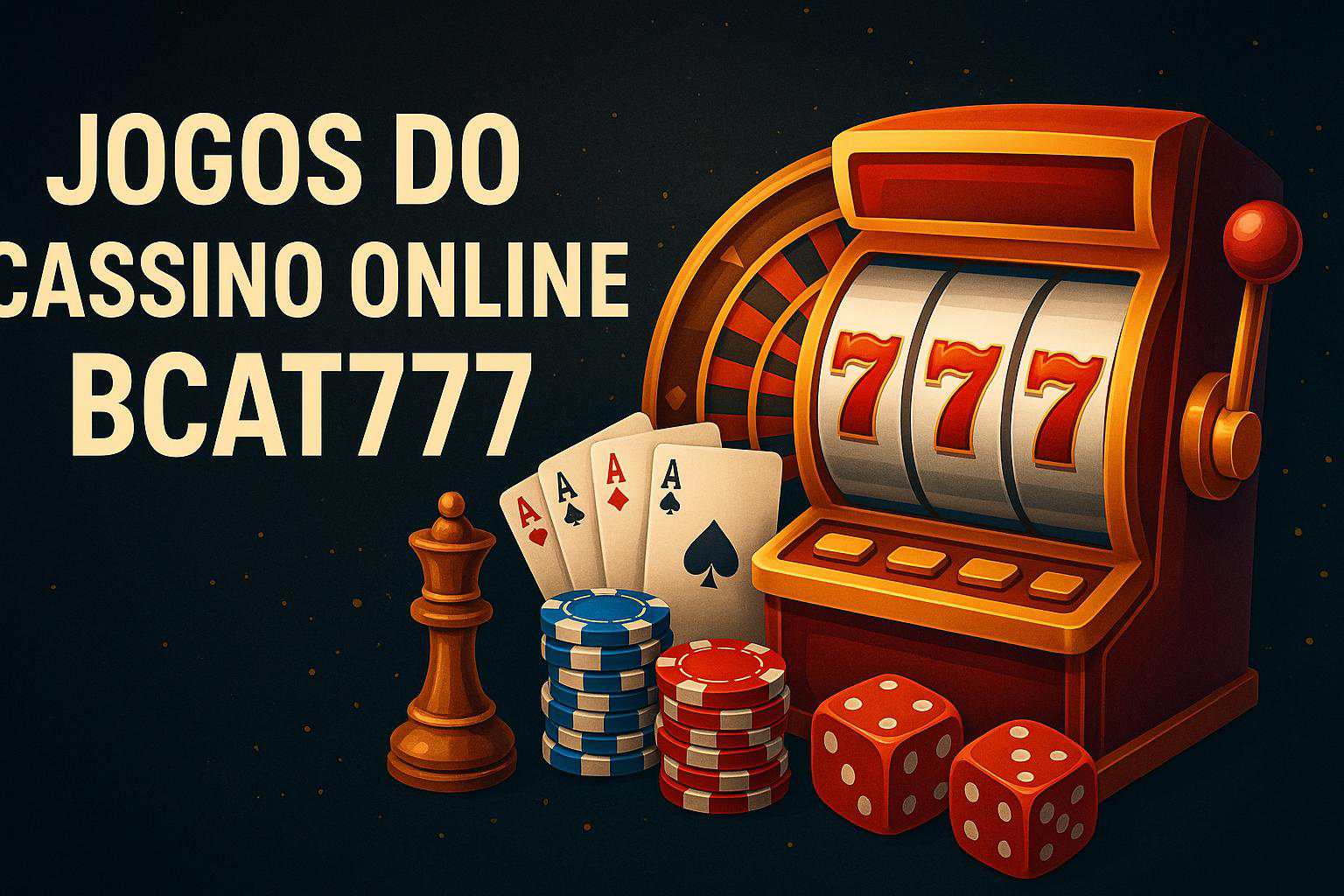 Jogos de cassino online inovadores e emocionantes na BCAT777