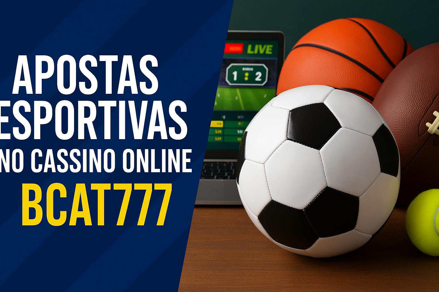 Aposte em apostas esportivas no cassino online BCAT777