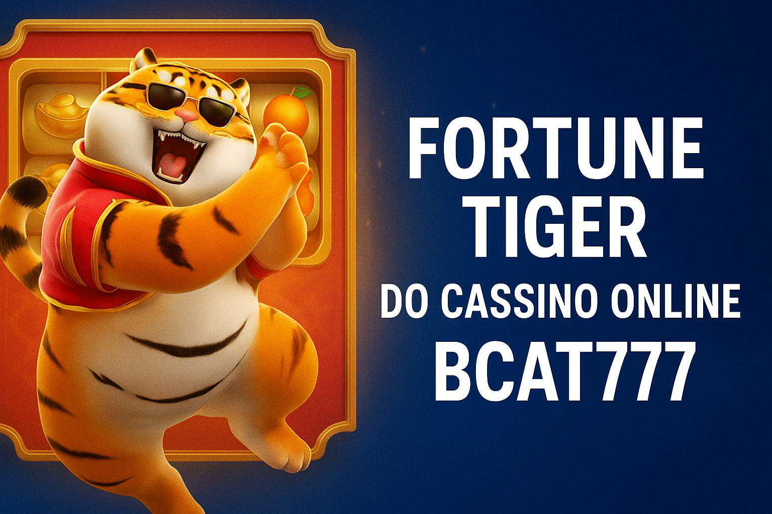 Fortune Tiger é um jogo imperdível no BCAT777 Casino