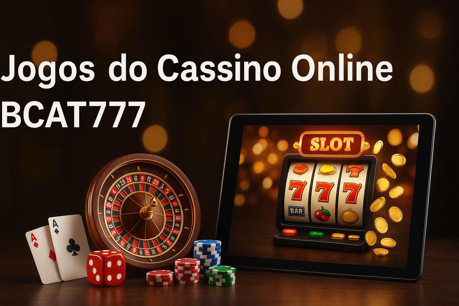 Jogos de cassino online BCAT777
