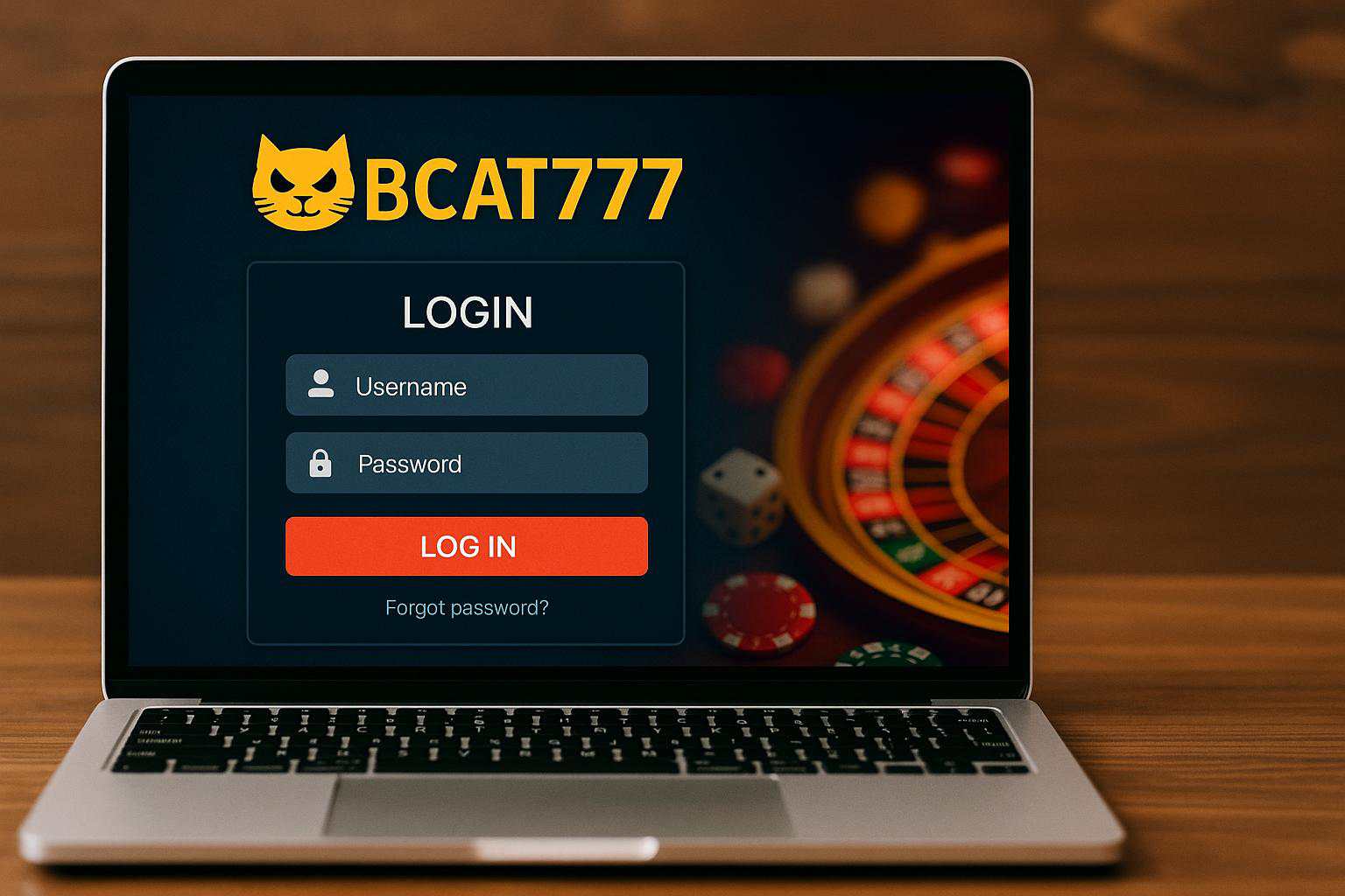 Login no Cassino BCAT777
