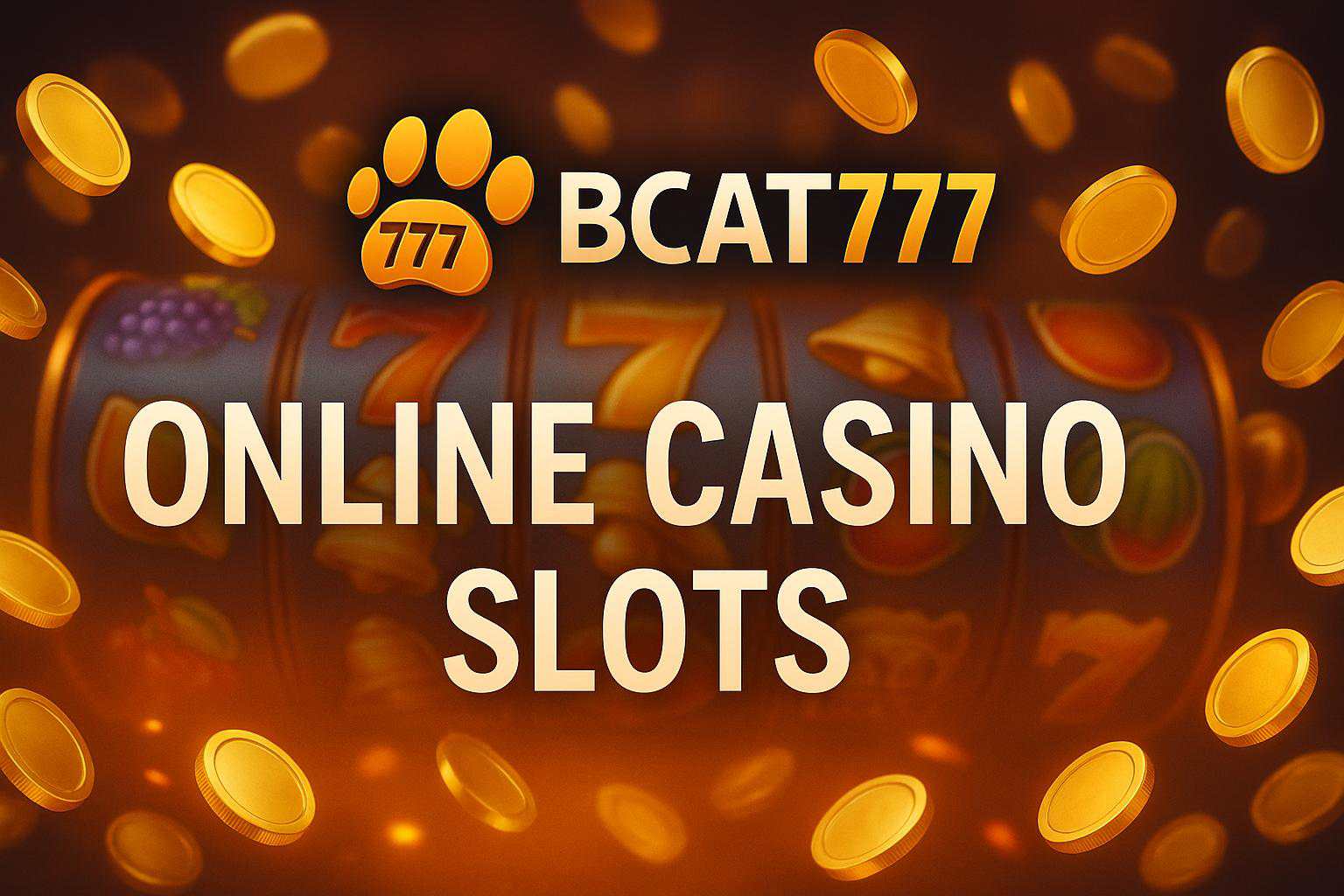 Explore o mundo das slot machines no BCAT777 Casino